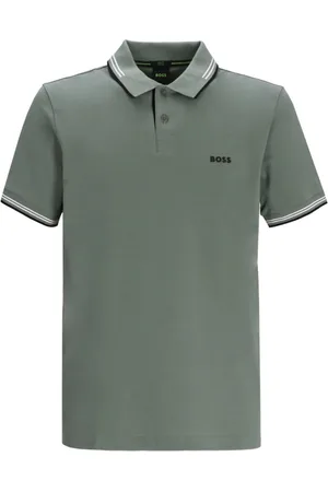 Men Regular Fit Logo Polo